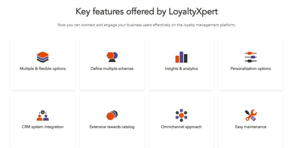 Loyalty program features