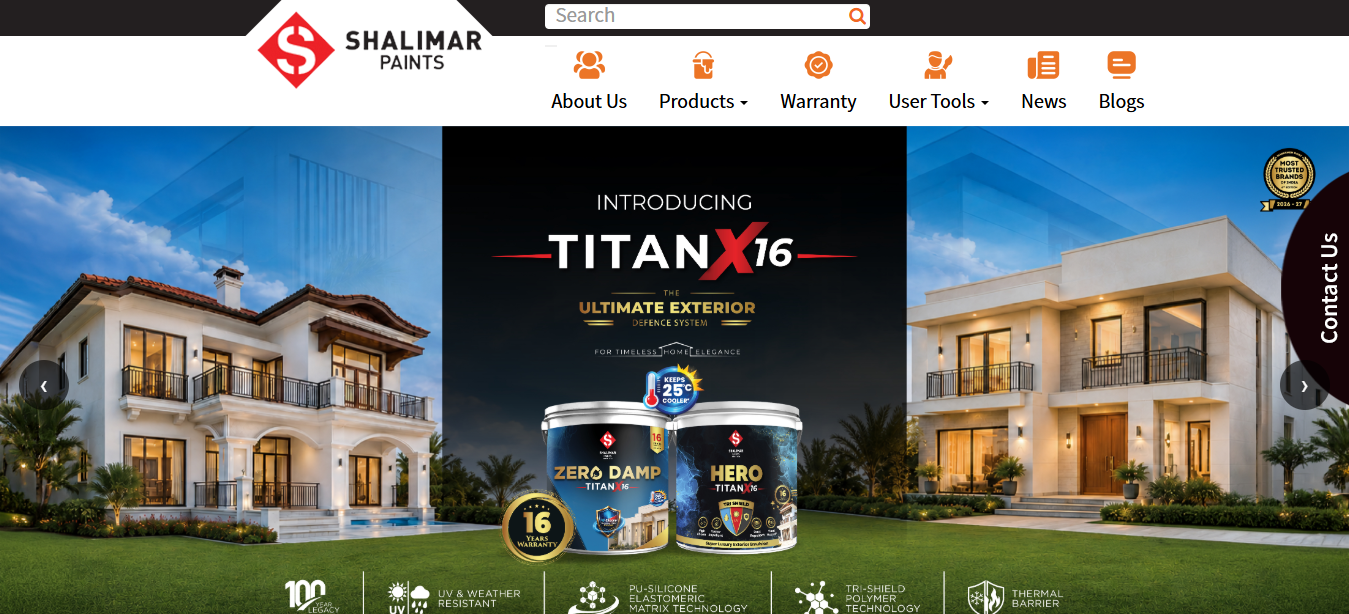 Shalimar paints