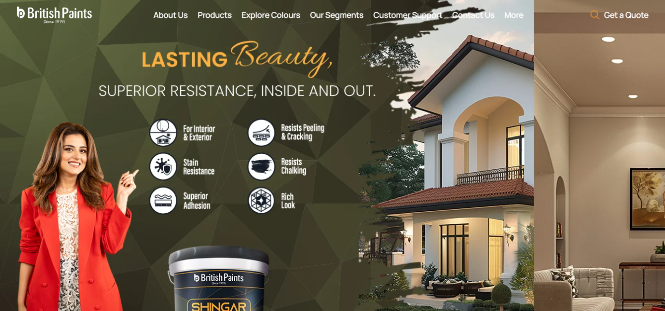 British paints